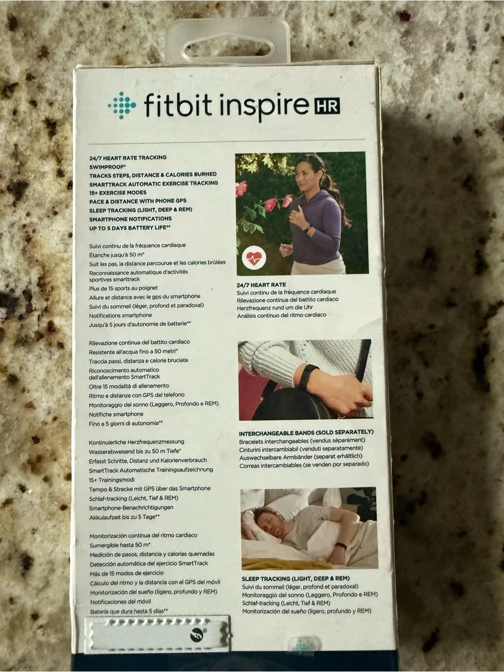 Fitbit Inspire HR Fitness Tracker